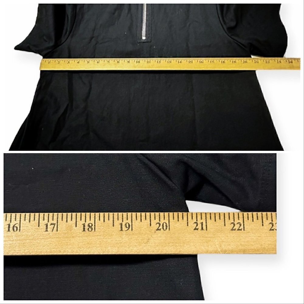 Alexander Wang Black Mini Dress with Studs, Size 10 - Picture 12 of 13